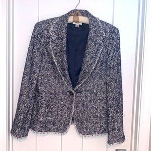 Talbots Jacket Blazer Navy Blue